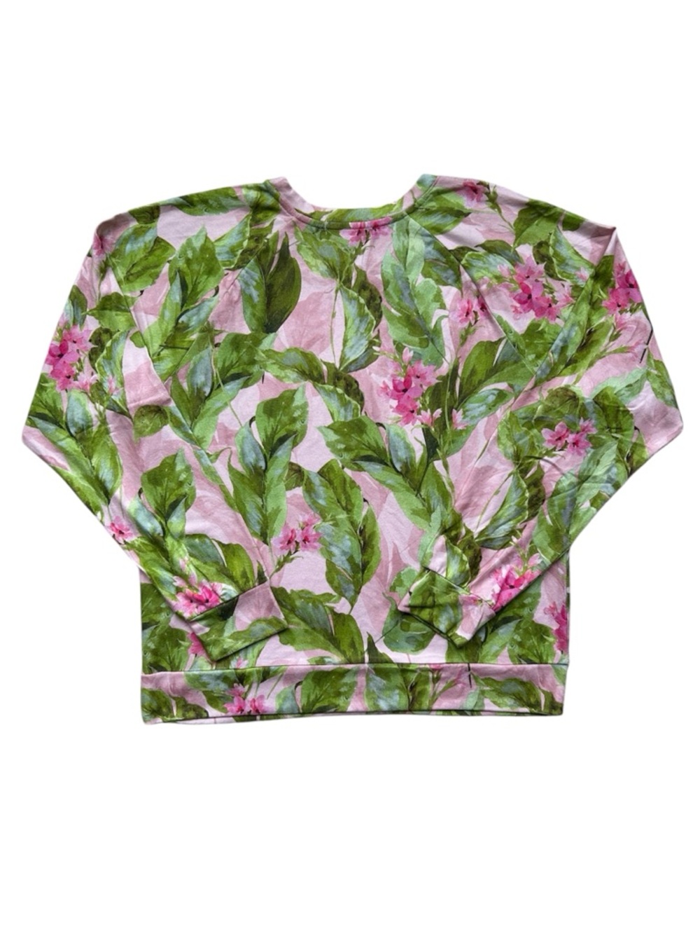 PJ Salvage Tropicana Dreams Long Sleeve Top Size Large in Blush NWT - Picture 4 of 6